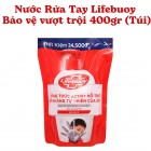 Nước Rửa Tay Lifebuoy Bảo vệ vượt trội 400gr (Đỏ) dạng túi